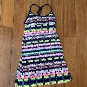 Athleta Shorebreak Swim Dress (multicolor)